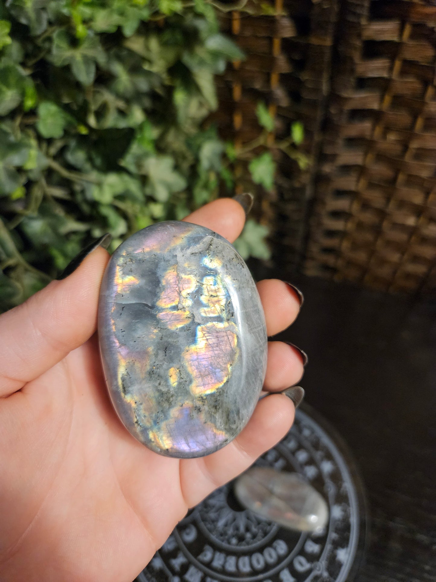 Purple Labradorite Palms