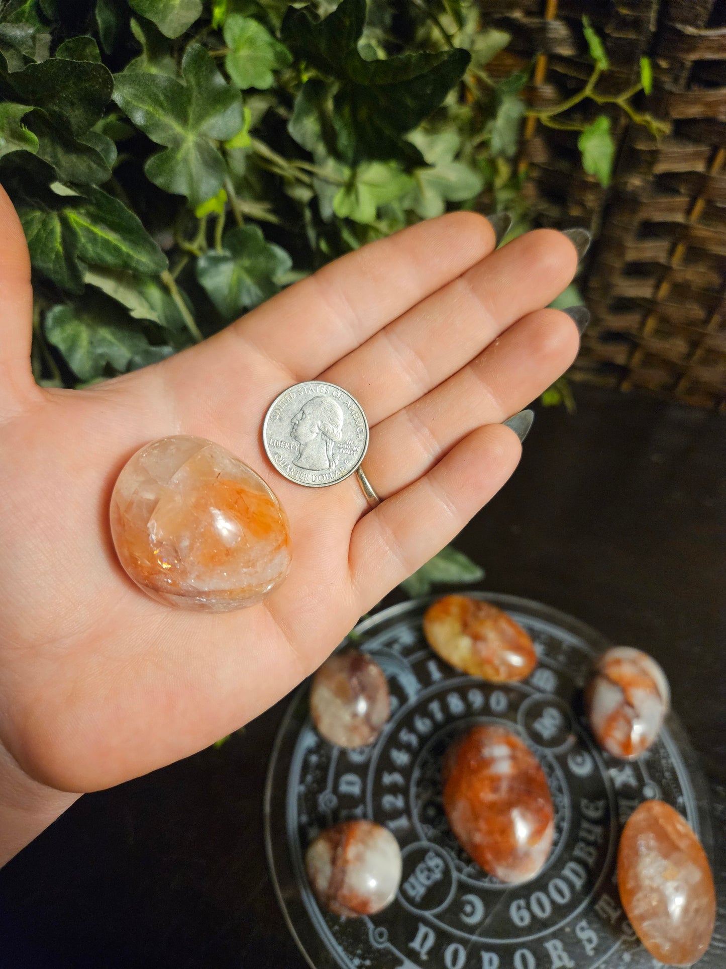 Fire Quartz Palms