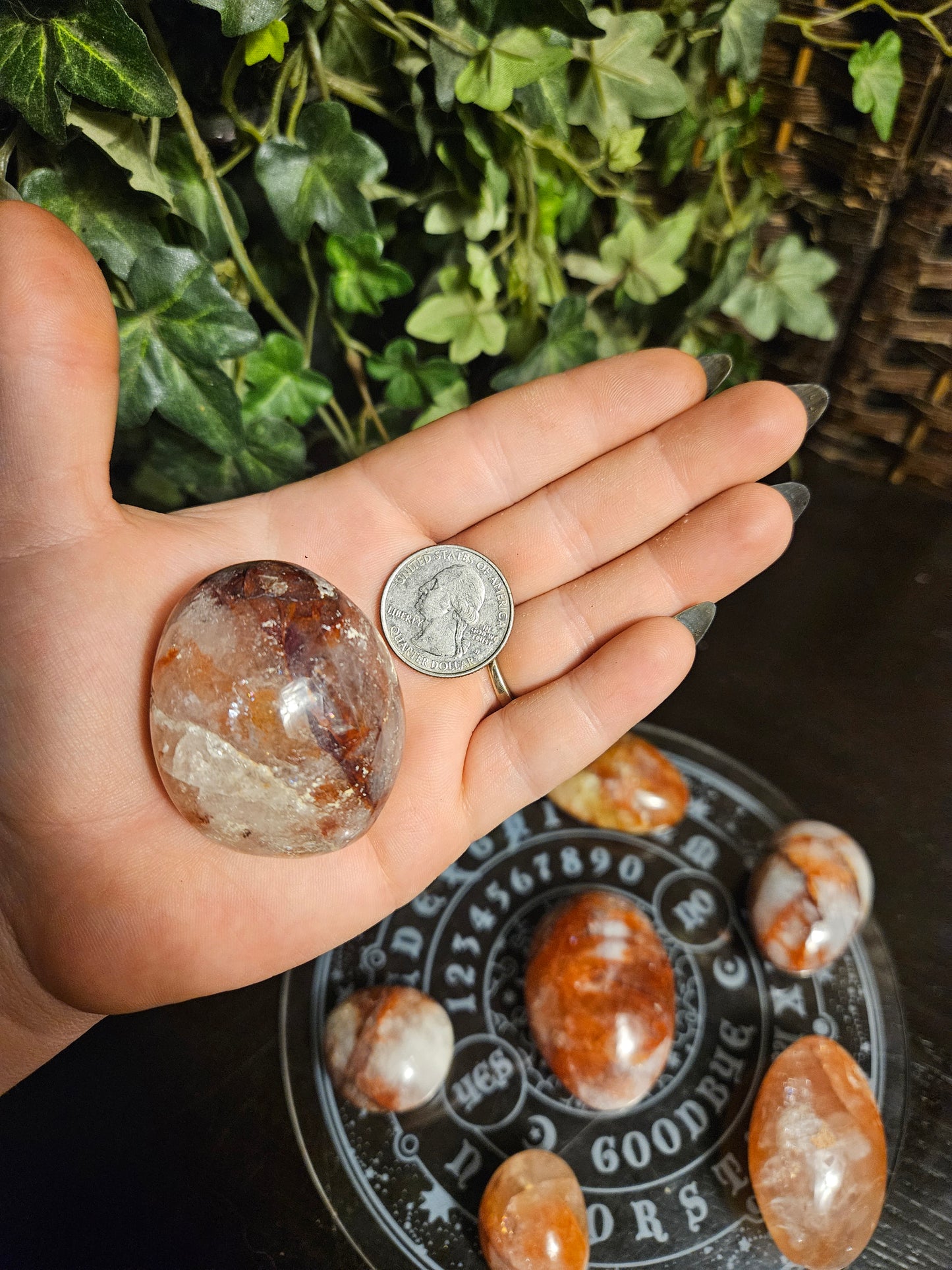 Fire Quartz Palms