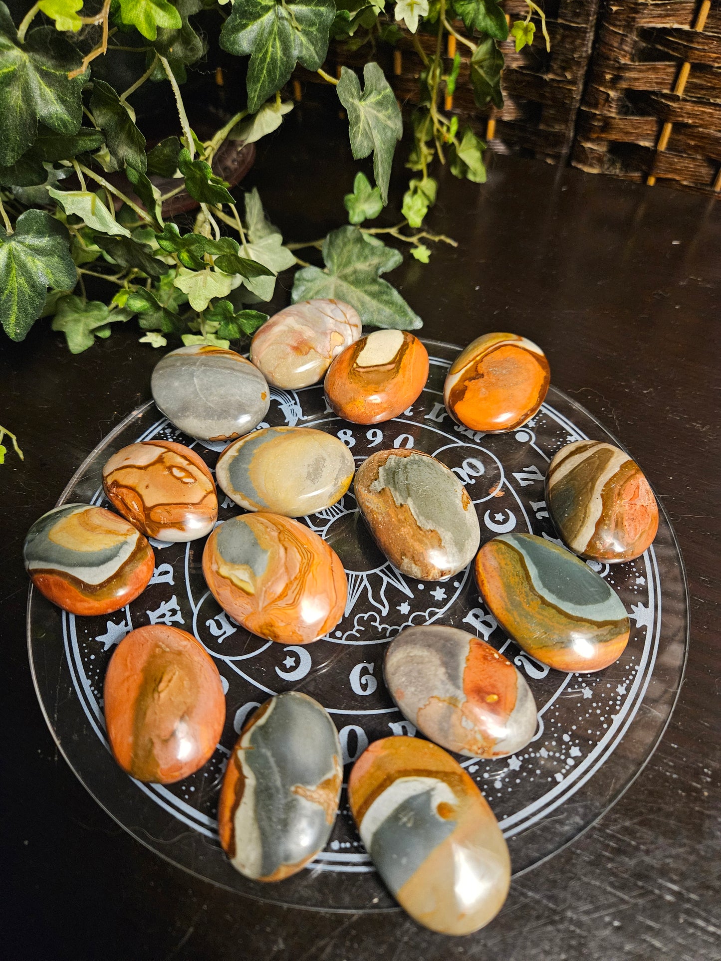 Polychrome Jasper Palms