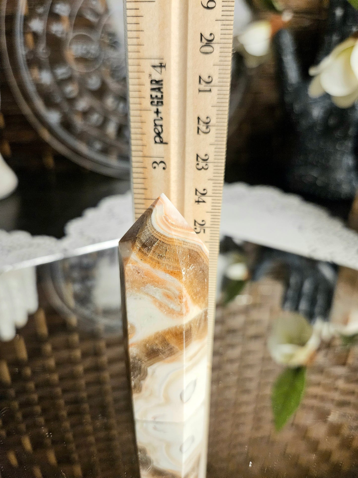 Banded Calcite Points