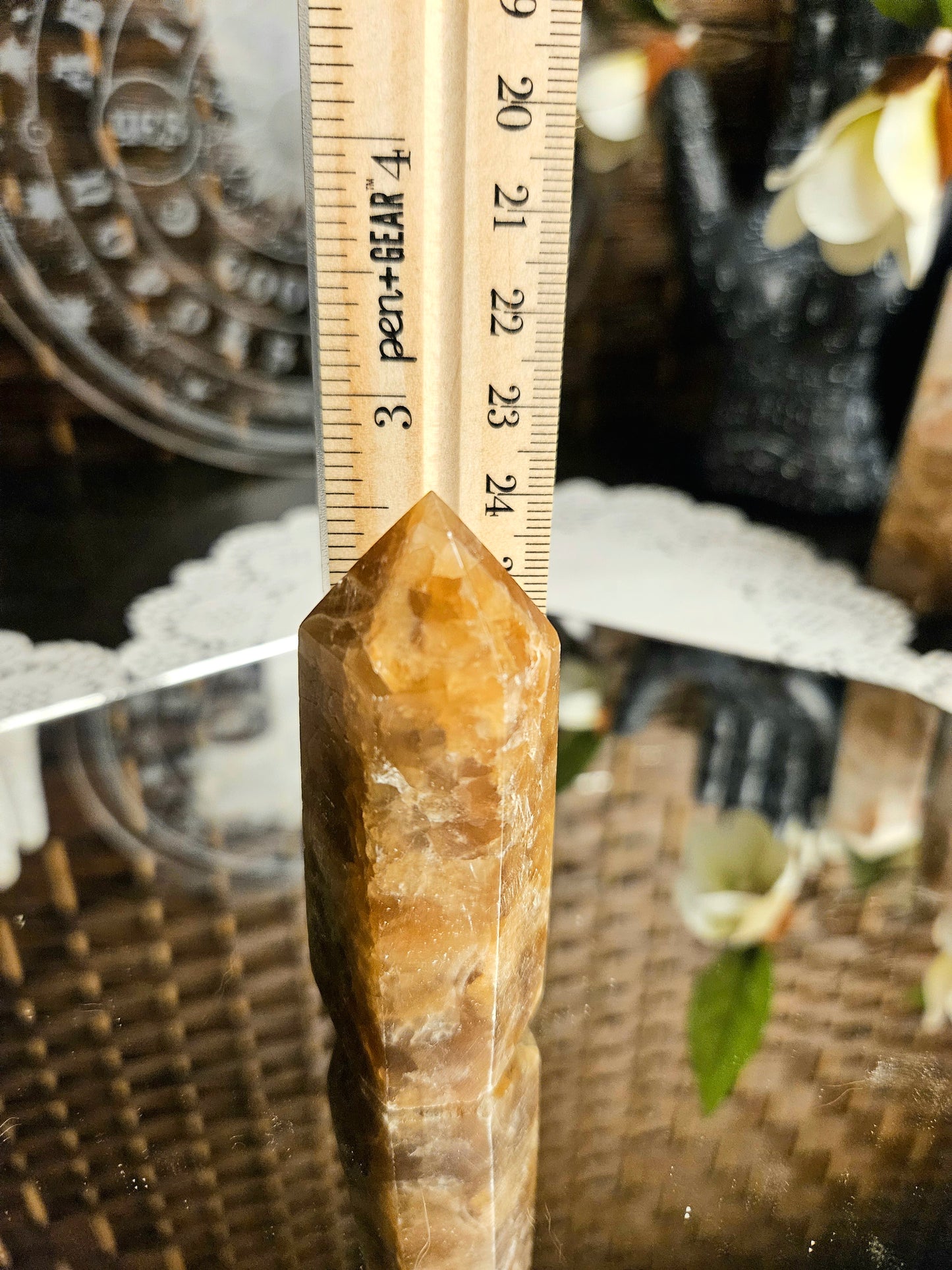 Banded Calcite Points