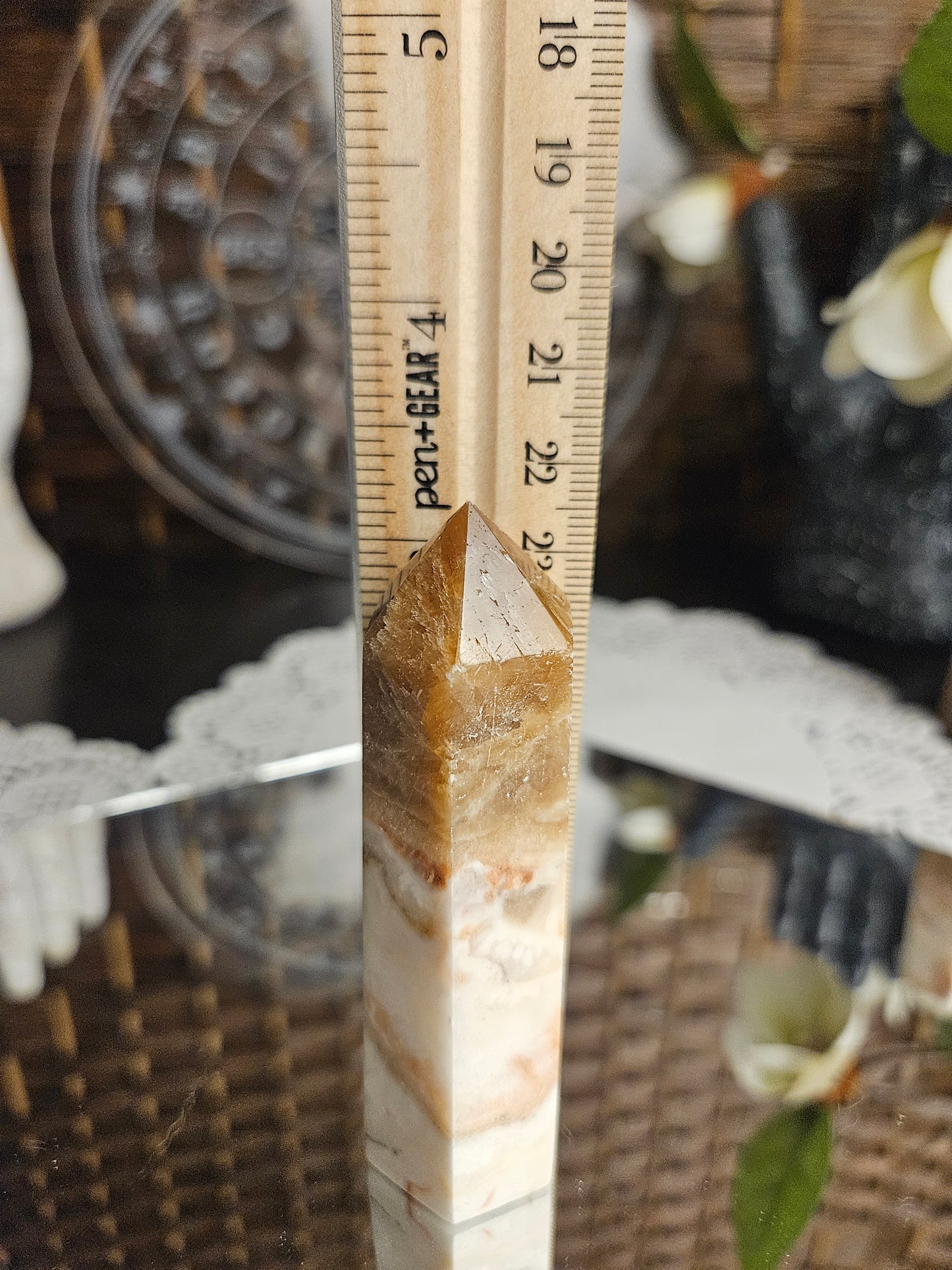 Banded Calcite Points