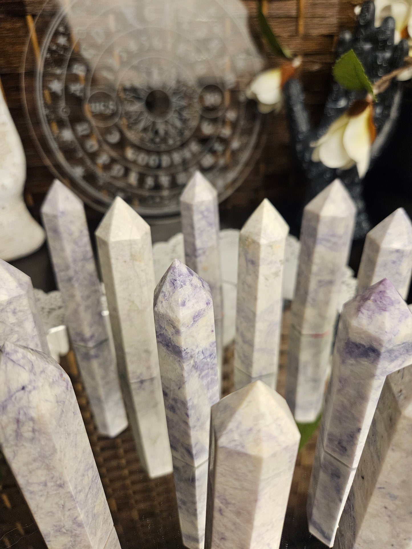 Lavender Jasper Points