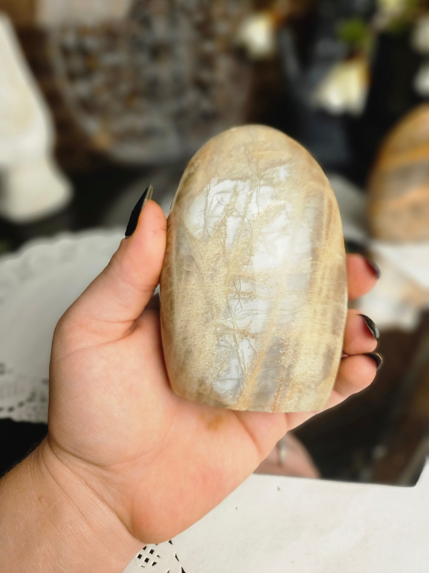 Peach Moonstone Freeforms
