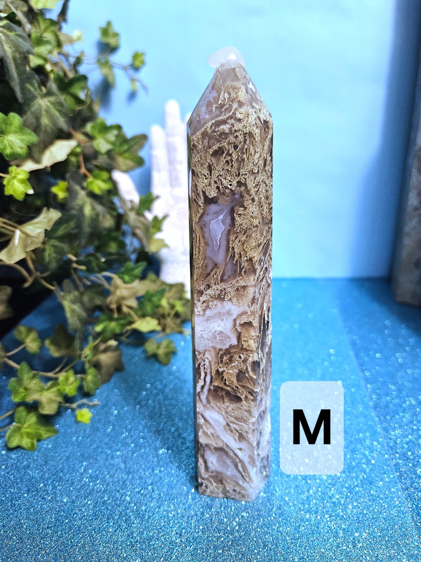 Moss Agate Towers (Large)