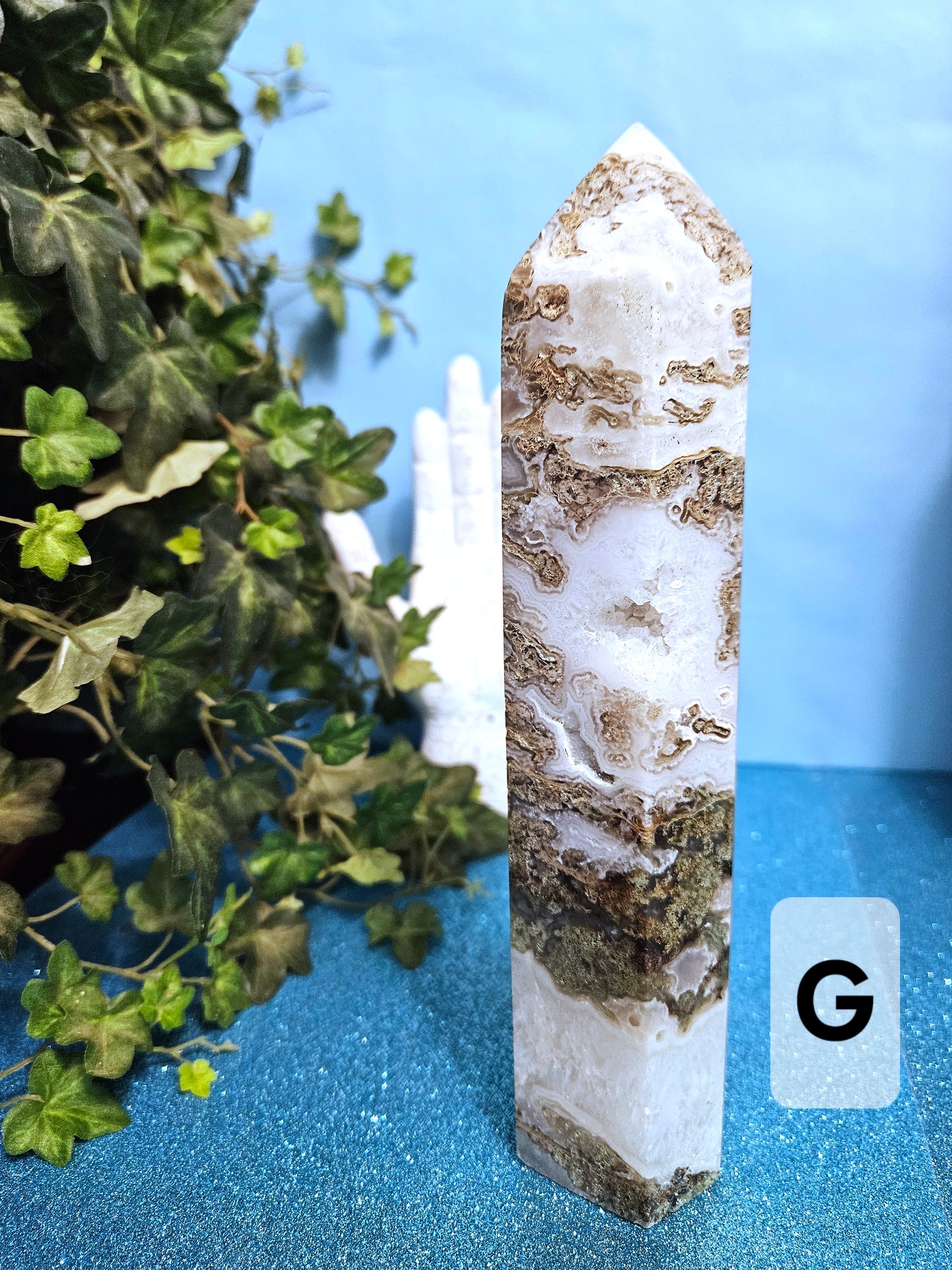 Moss Agate Towers (Large)