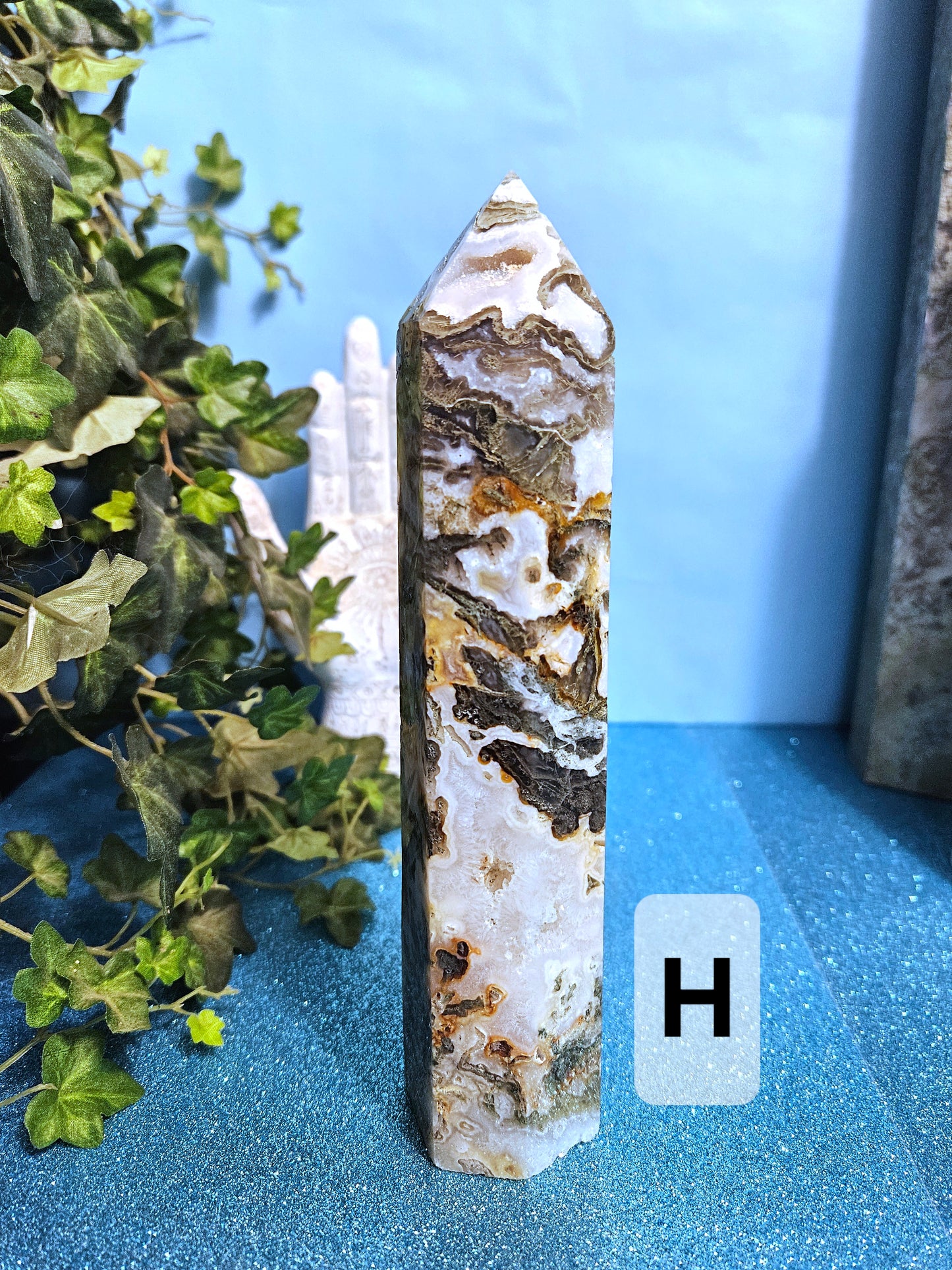 Moss Agate Towers (Large)