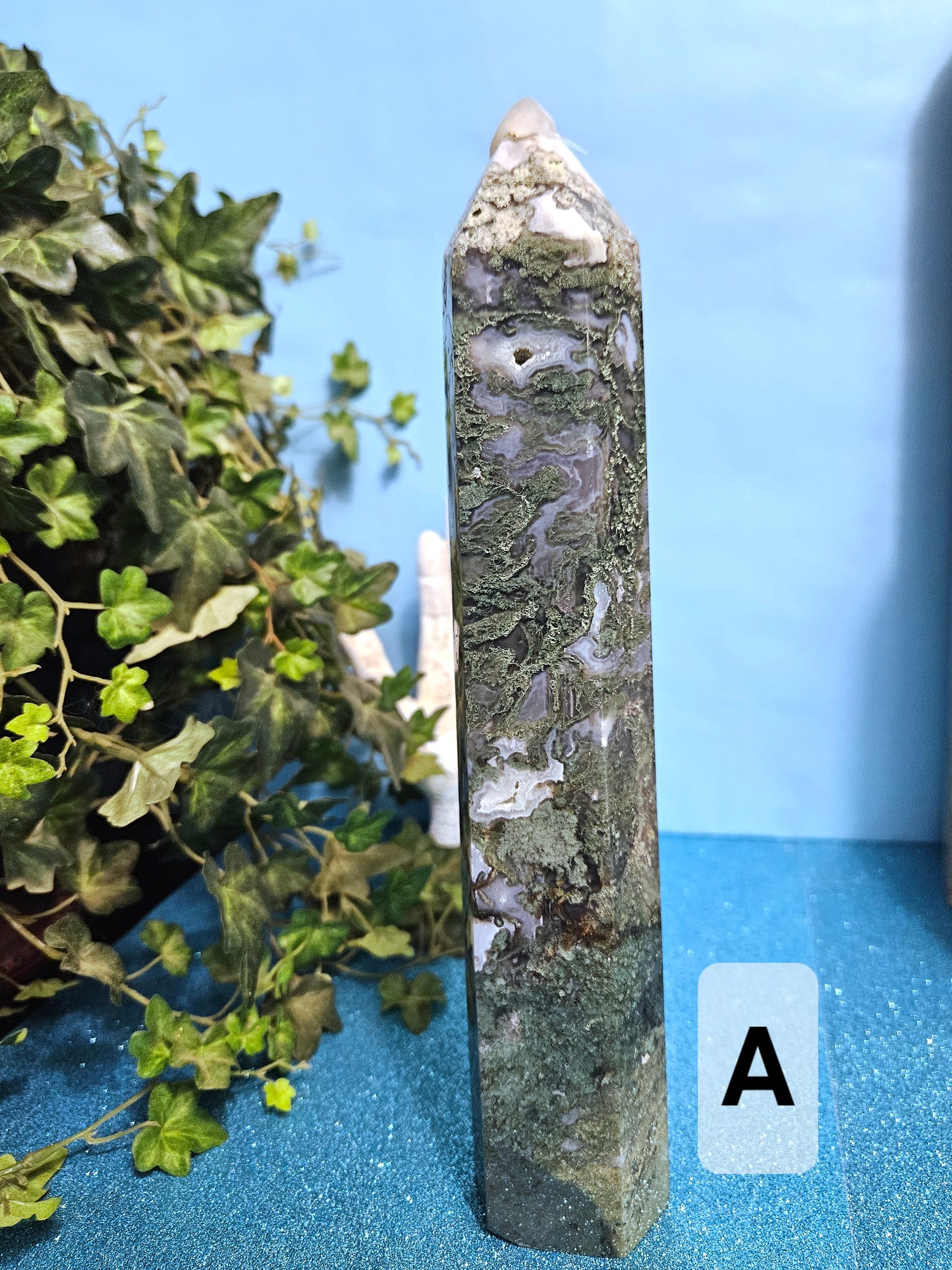 Moss Agate Towers (Large)