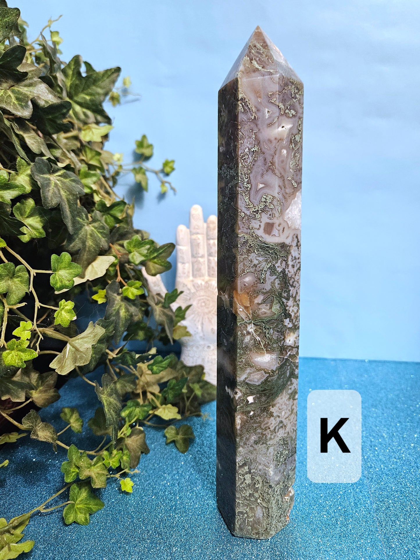 Moss Agate Towers (Large)