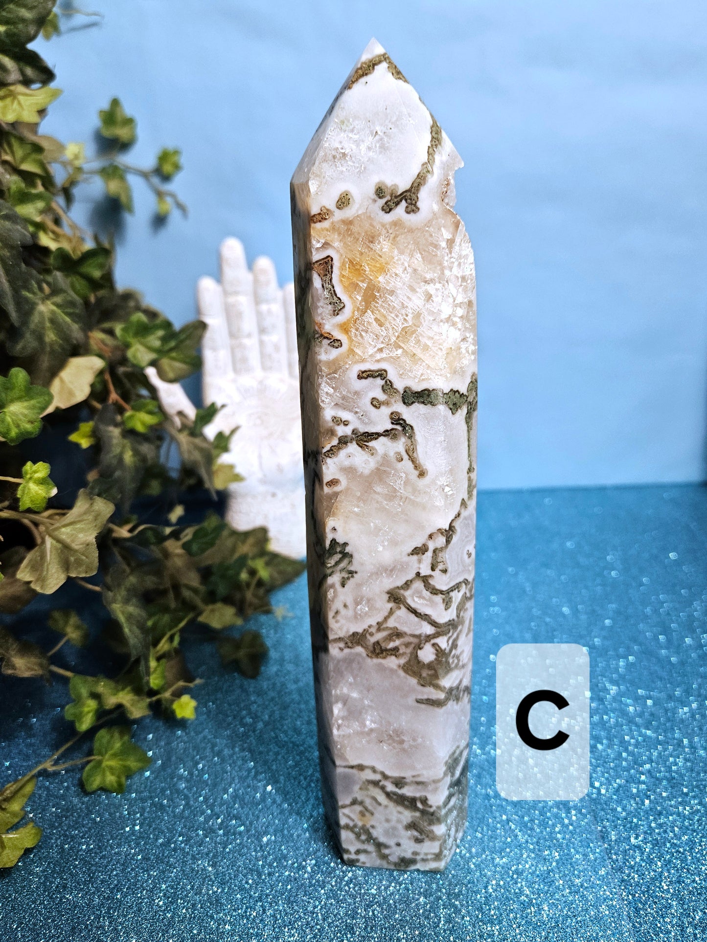 Moss Agate Towers (Large)