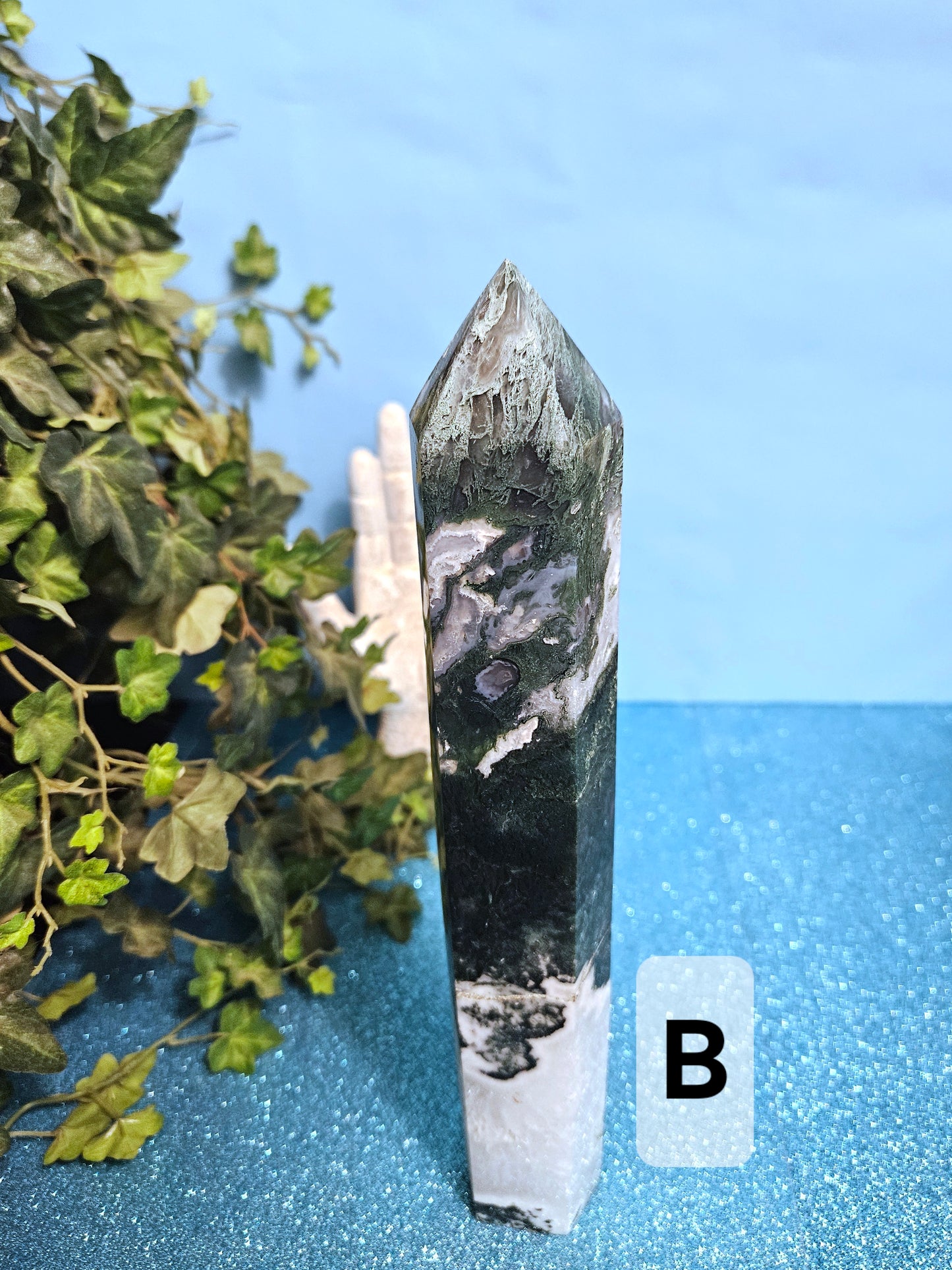 Moss Agate Towers (Large)
