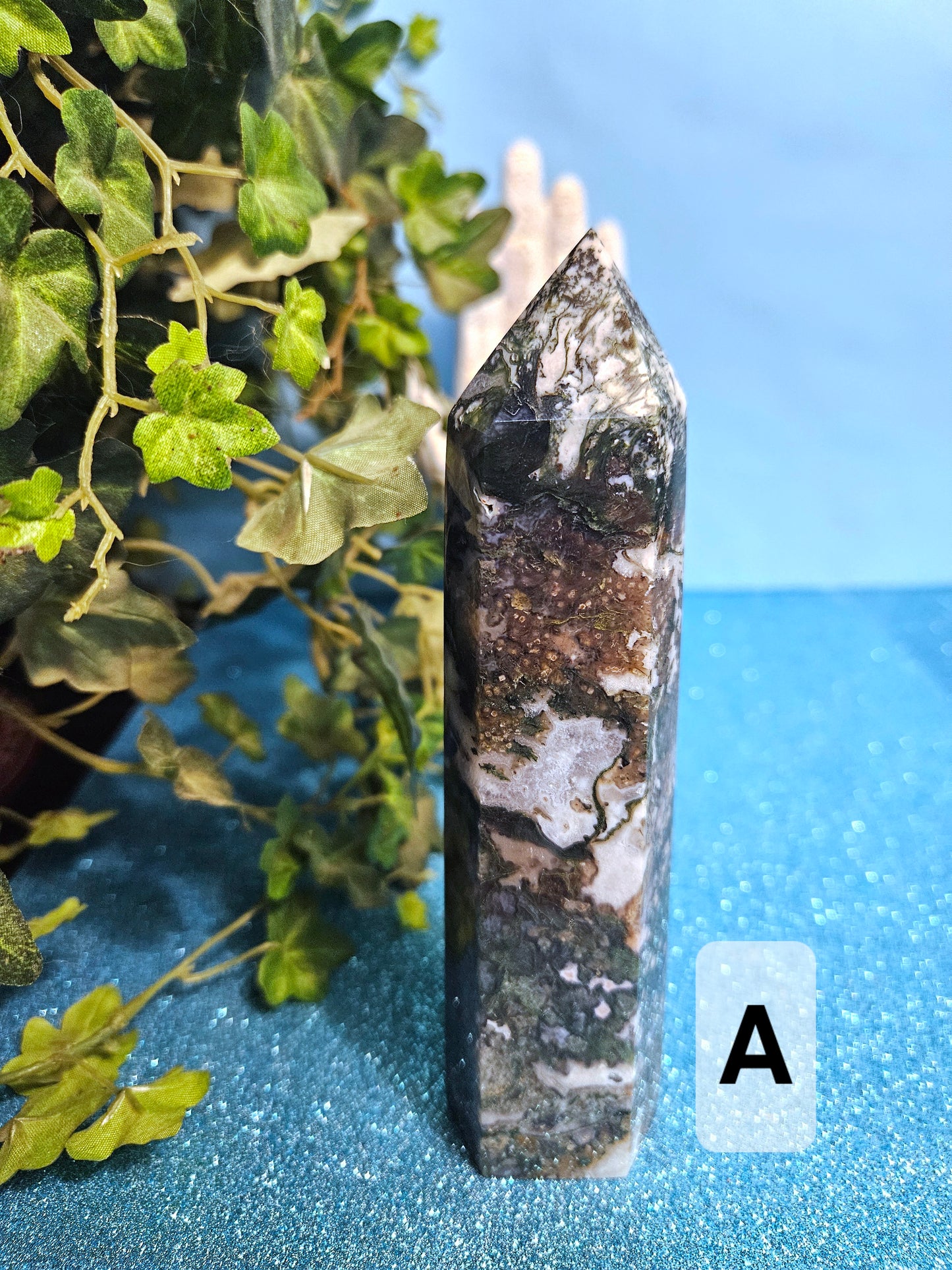 Moss Agate Towers (Small)