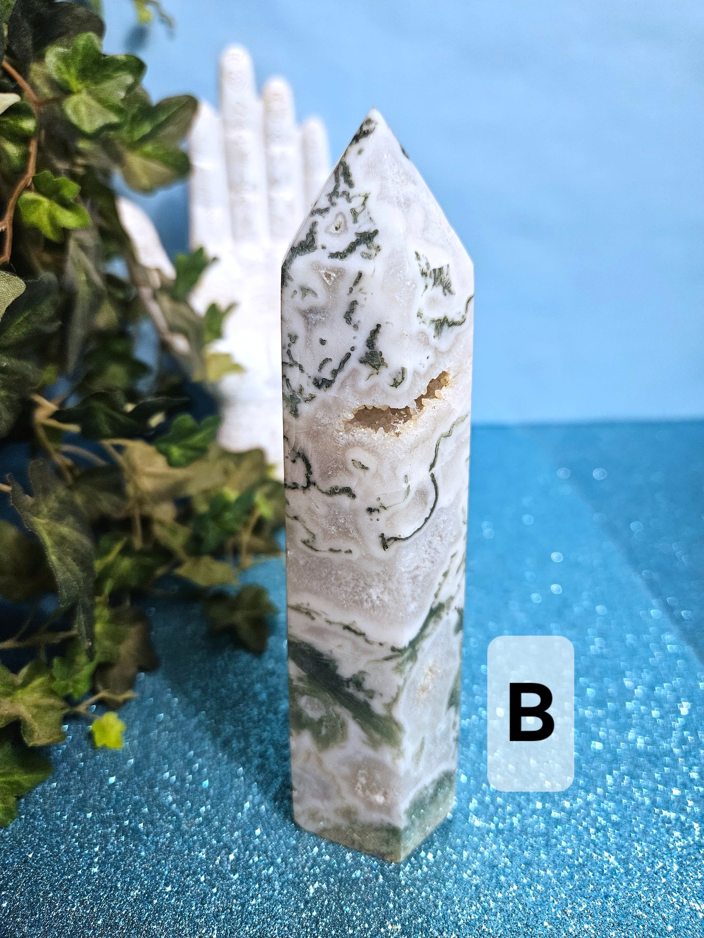 Moss Agate Towers (Small)