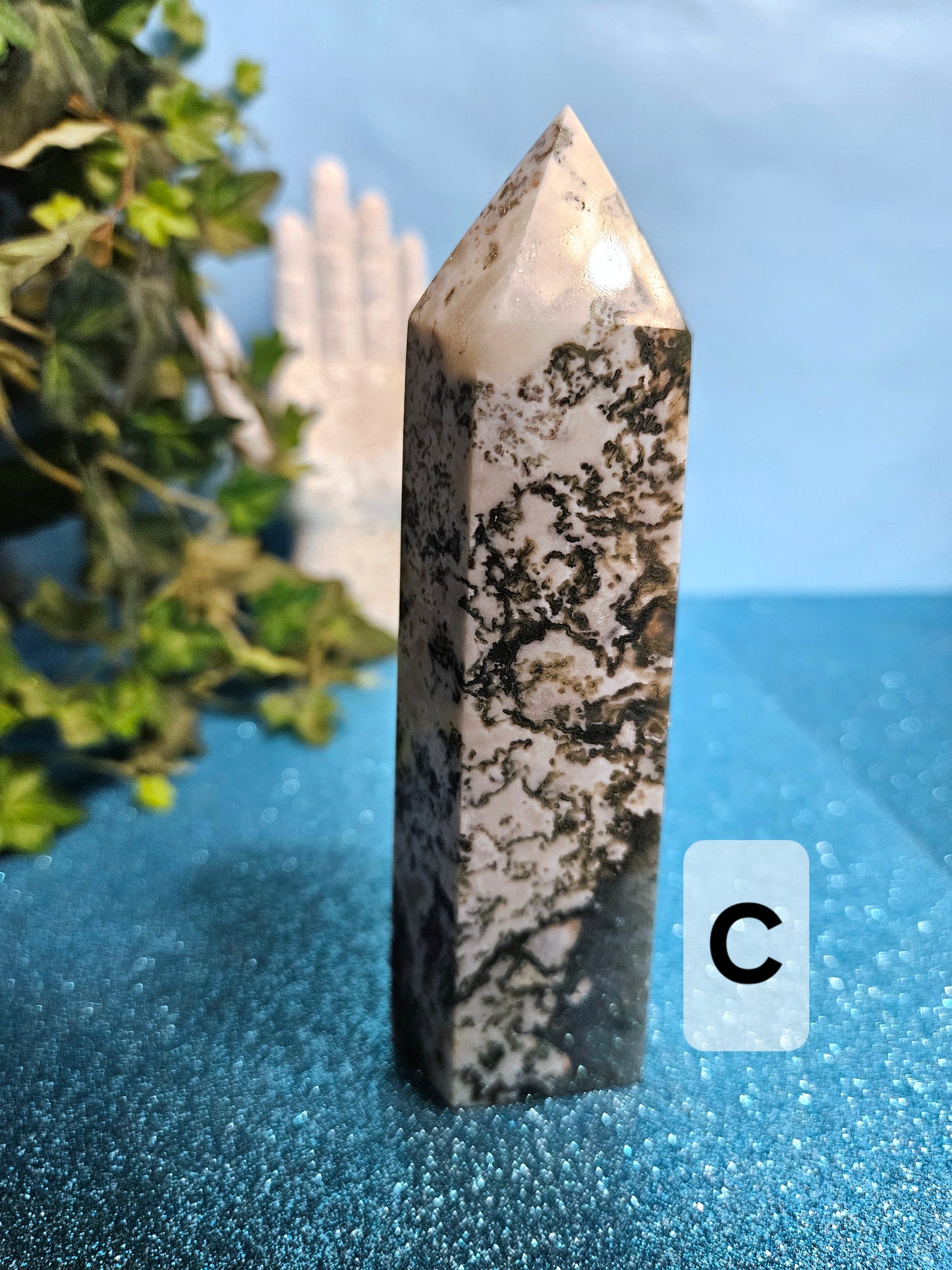Moss Agate Towers (Small)