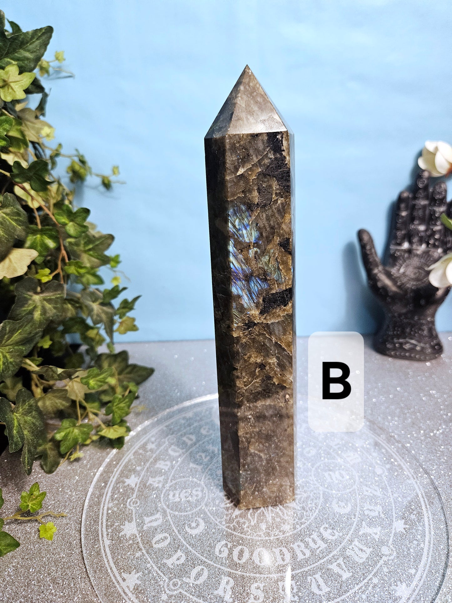 Low Flash Labradorite Towers