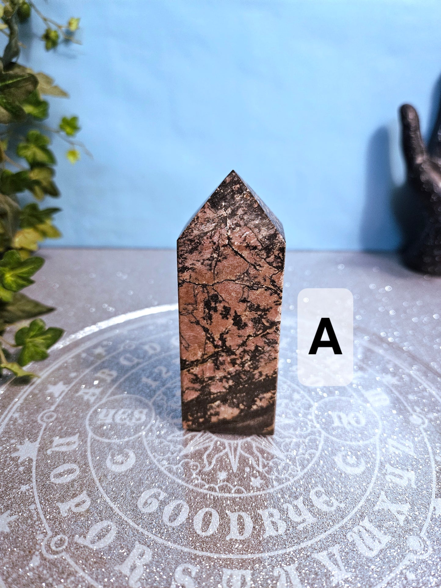 Rhodonite Obelisks