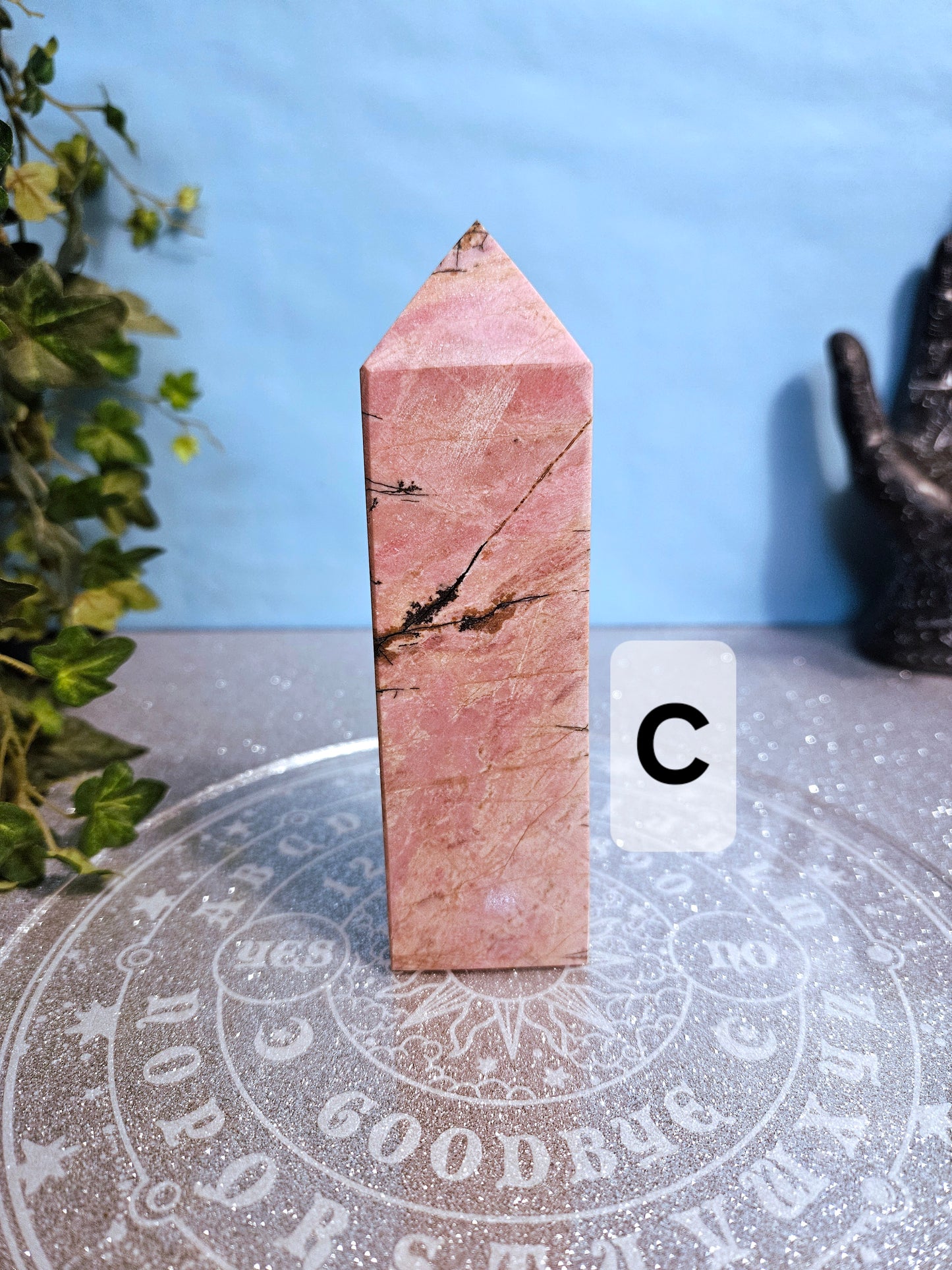 Rhodonite Obelisks