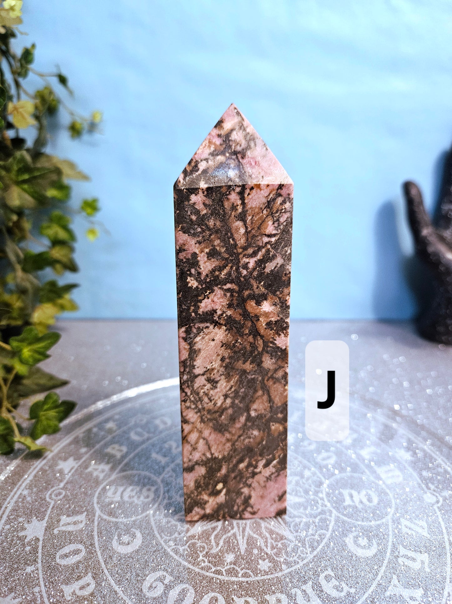 Rhodonite Obelisks