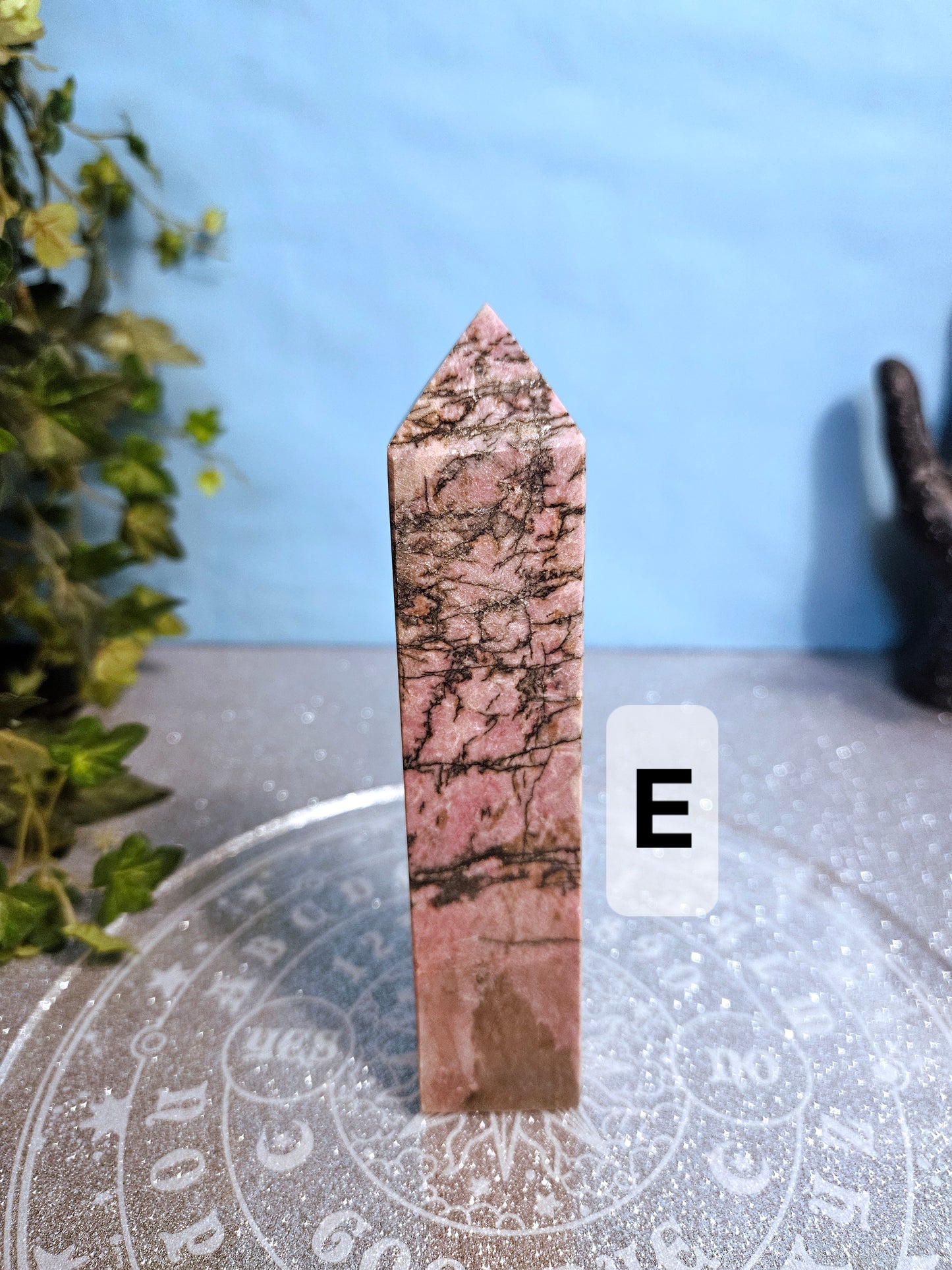 Rhodonite Obelisks
