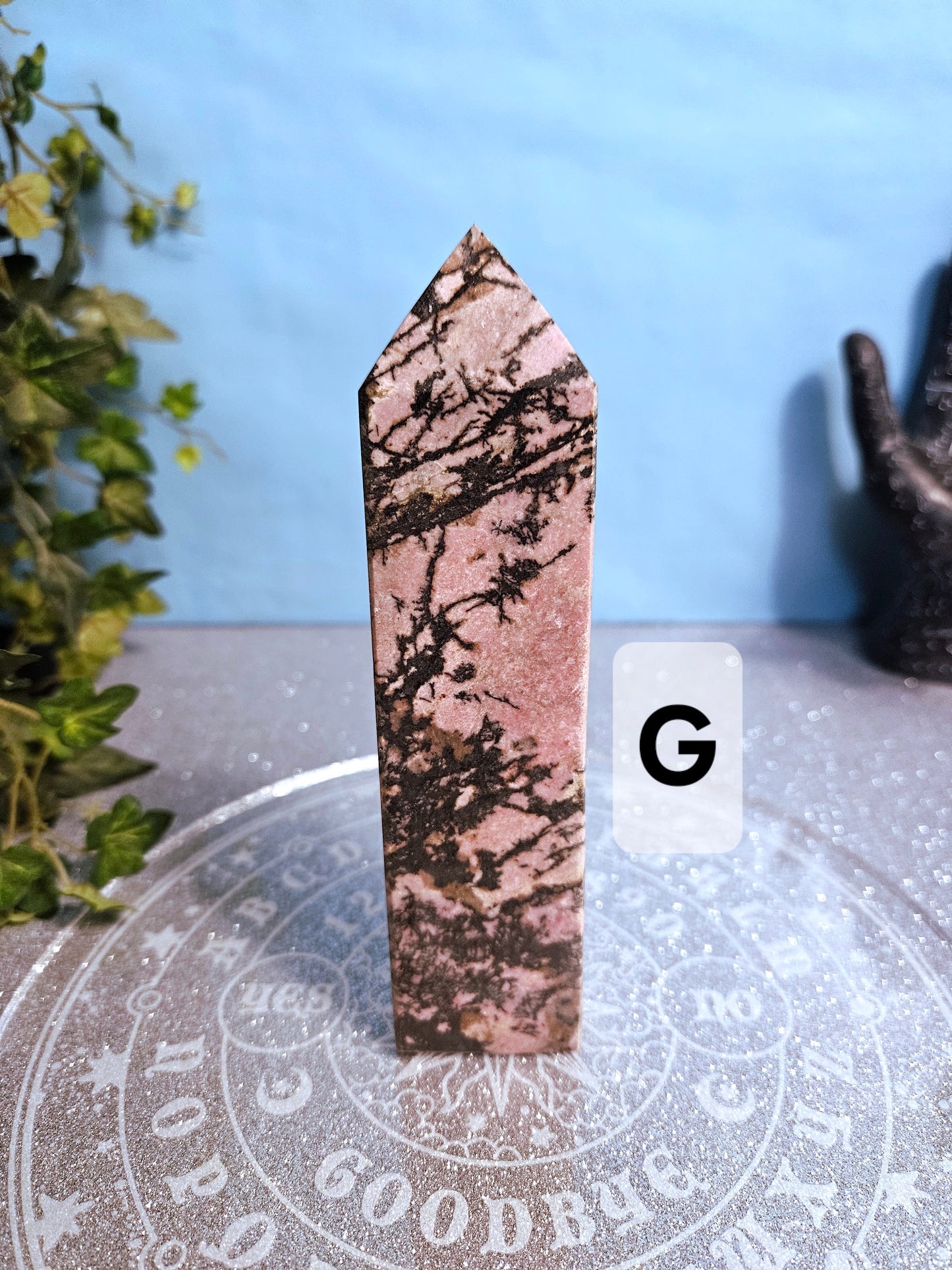 Rhodonite Obelisks