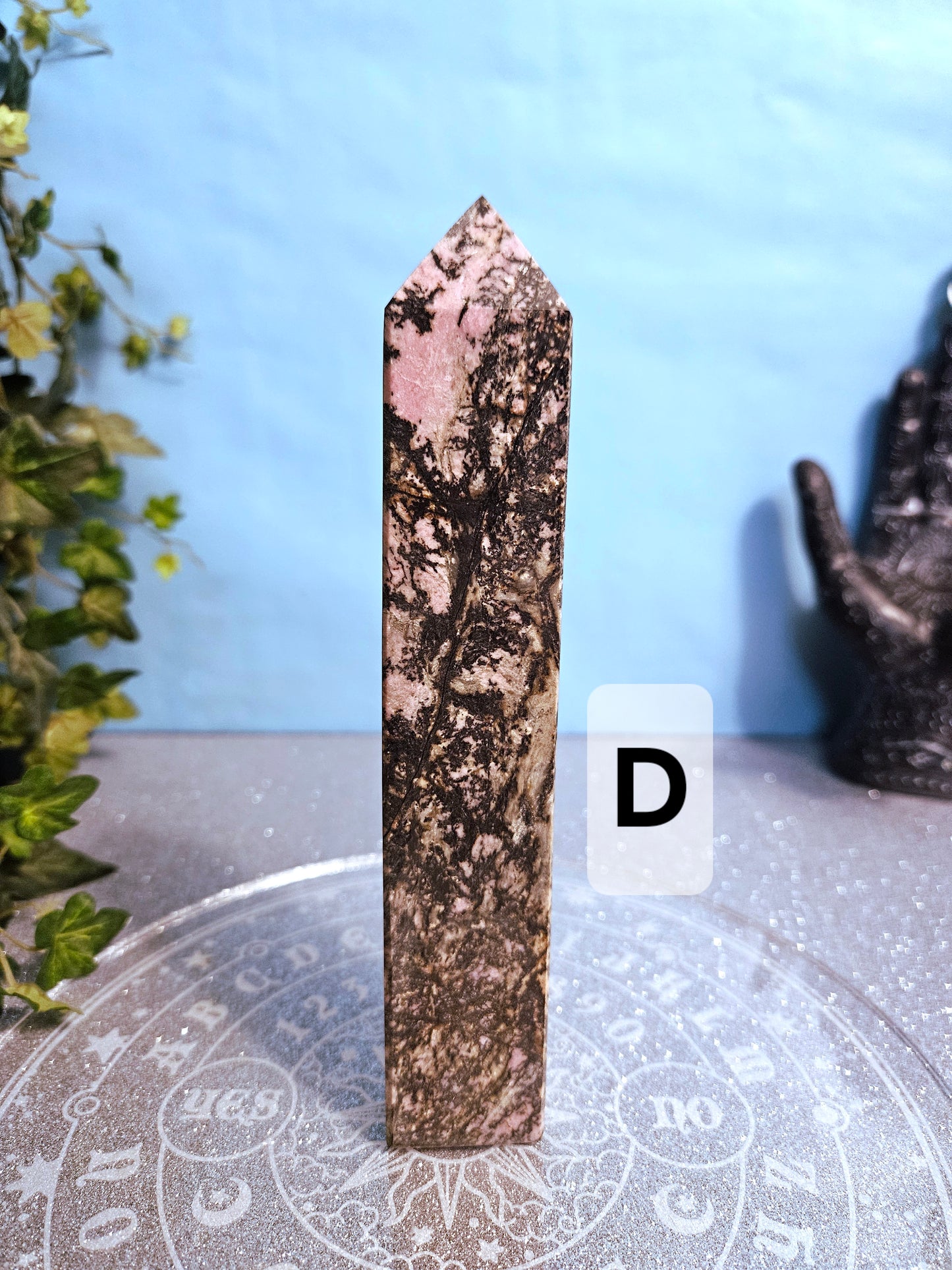 Rhodonite Obelisks