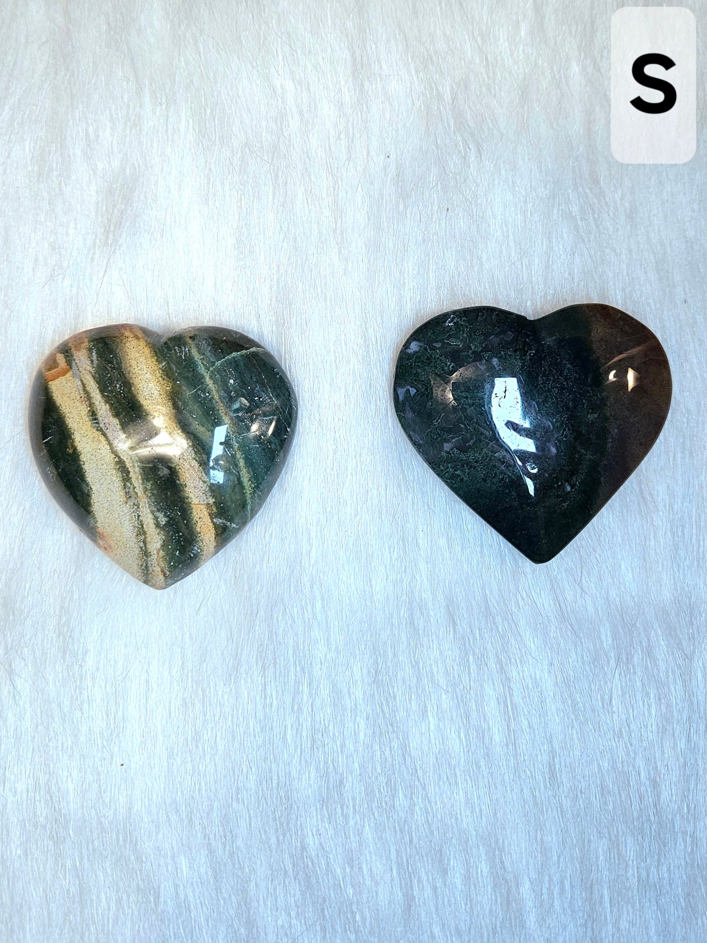 Ocean Jasper Hearts