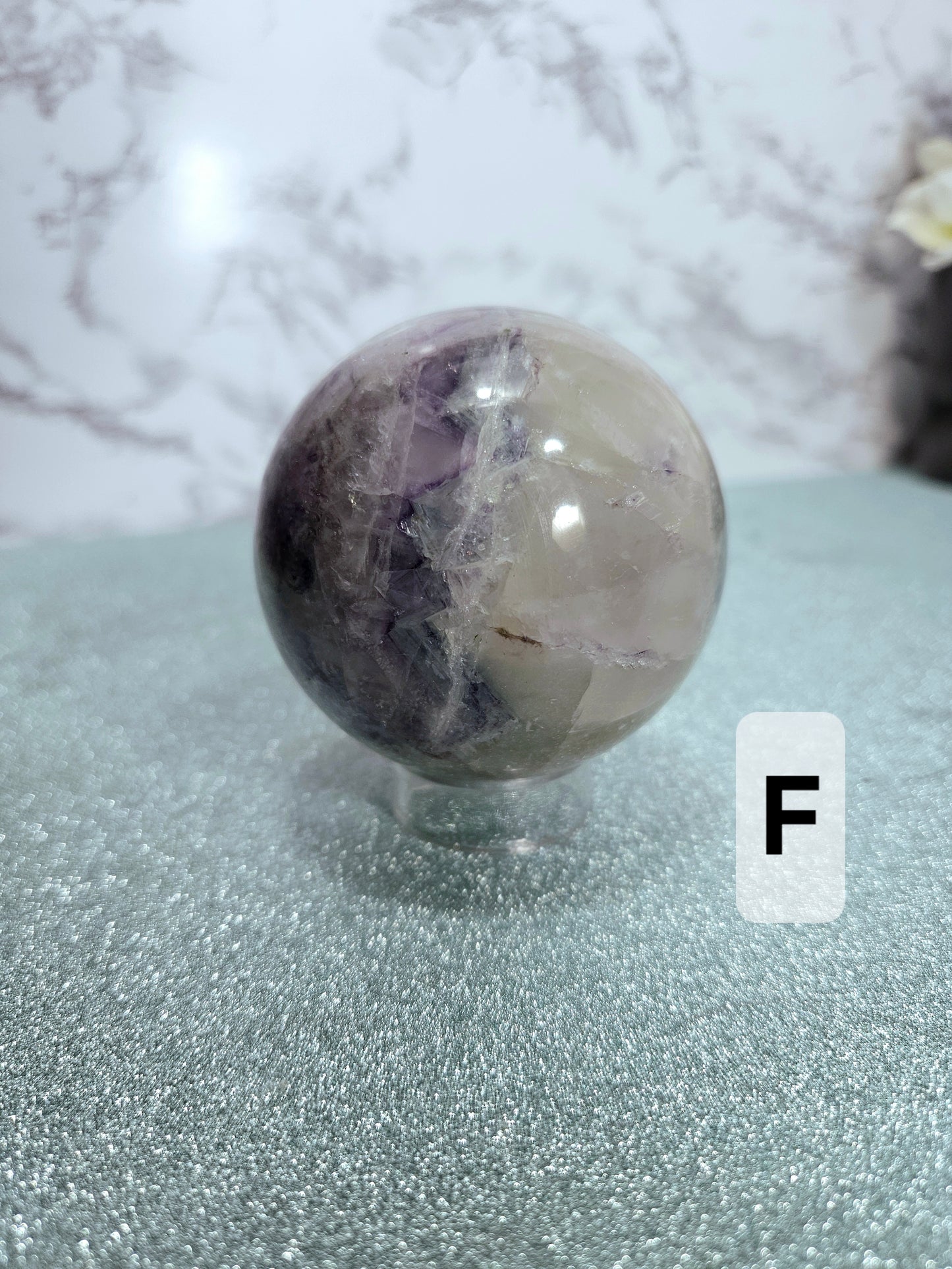 Rainbow Fluorite Spheres