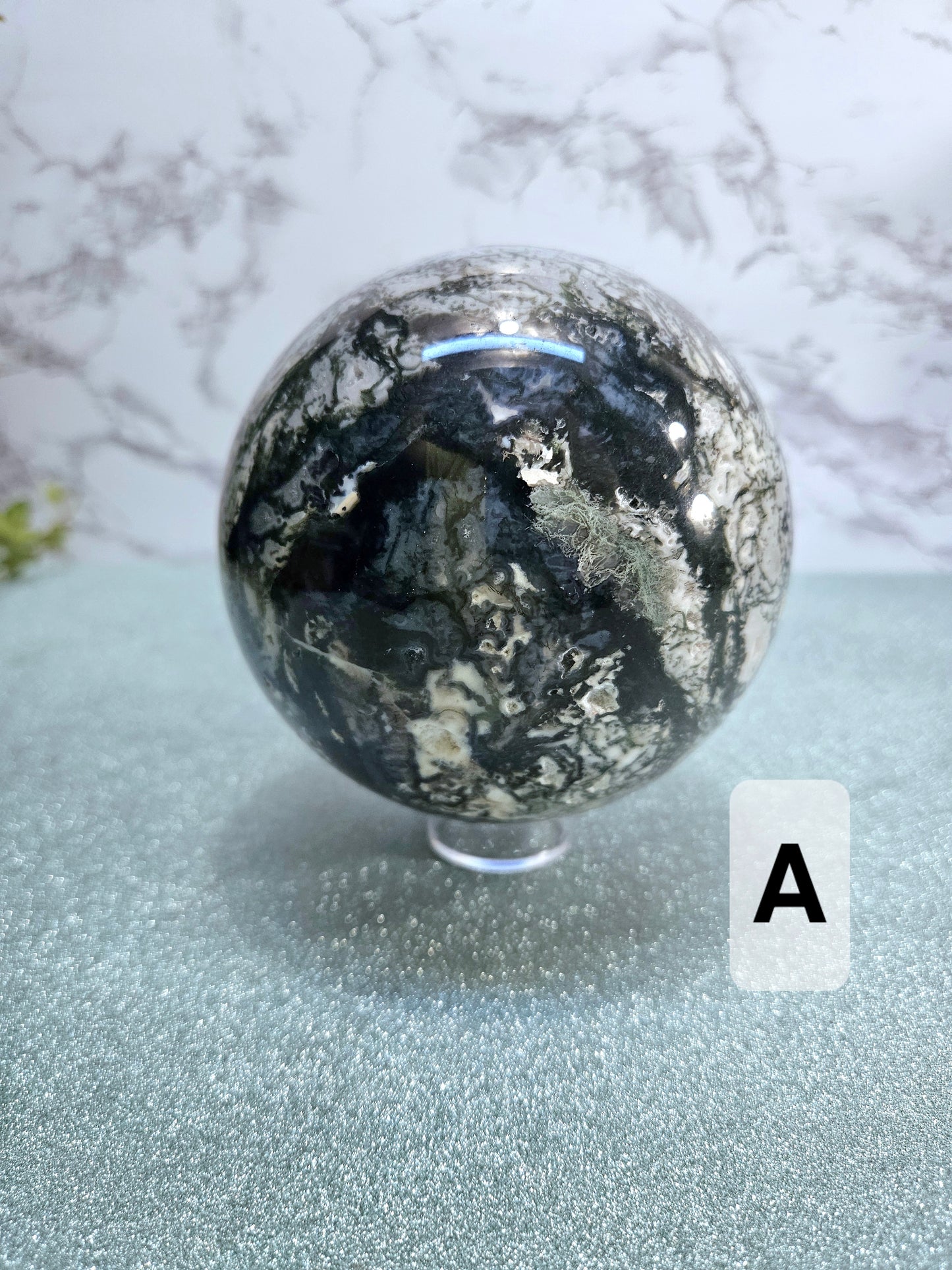 Moss Agate Spheres