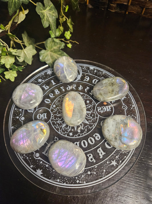 Purple Labradorite Palms