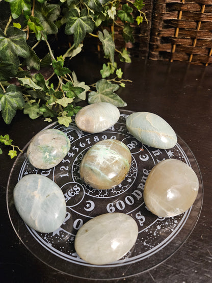 Green Moonstone Palms