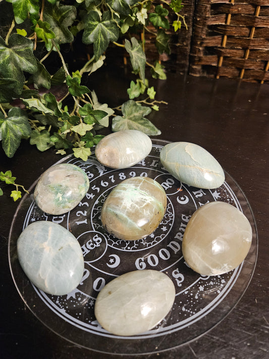 Green Moonstone Palms