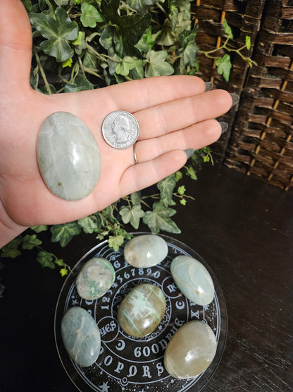 Green Moonstone Palms