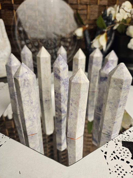 Lavender Jasper Points