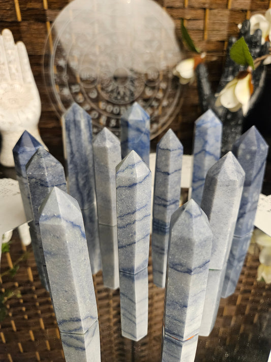 Blue Aventurine Points