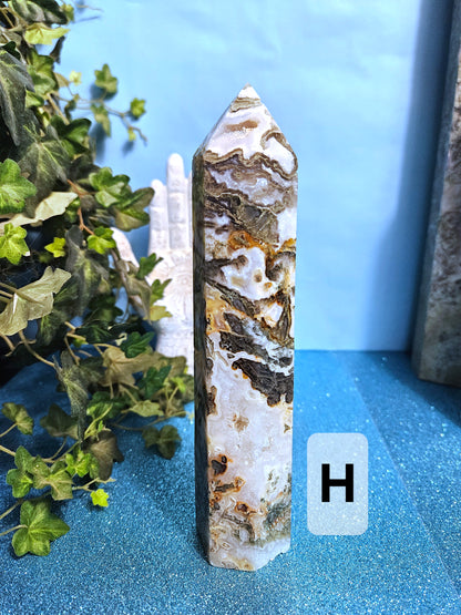 Moss Agate Towers (Large)