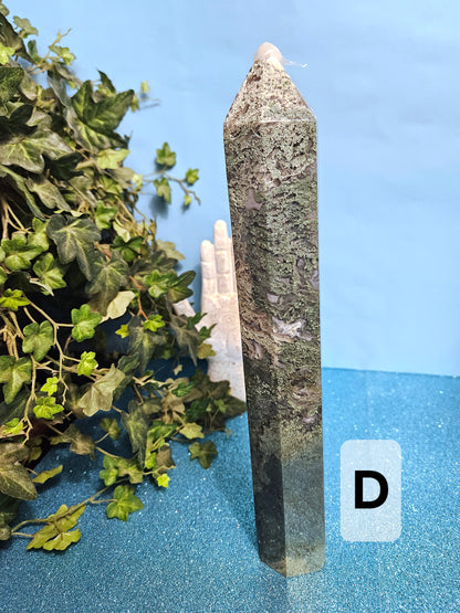 Moss Agate Towers (Large)