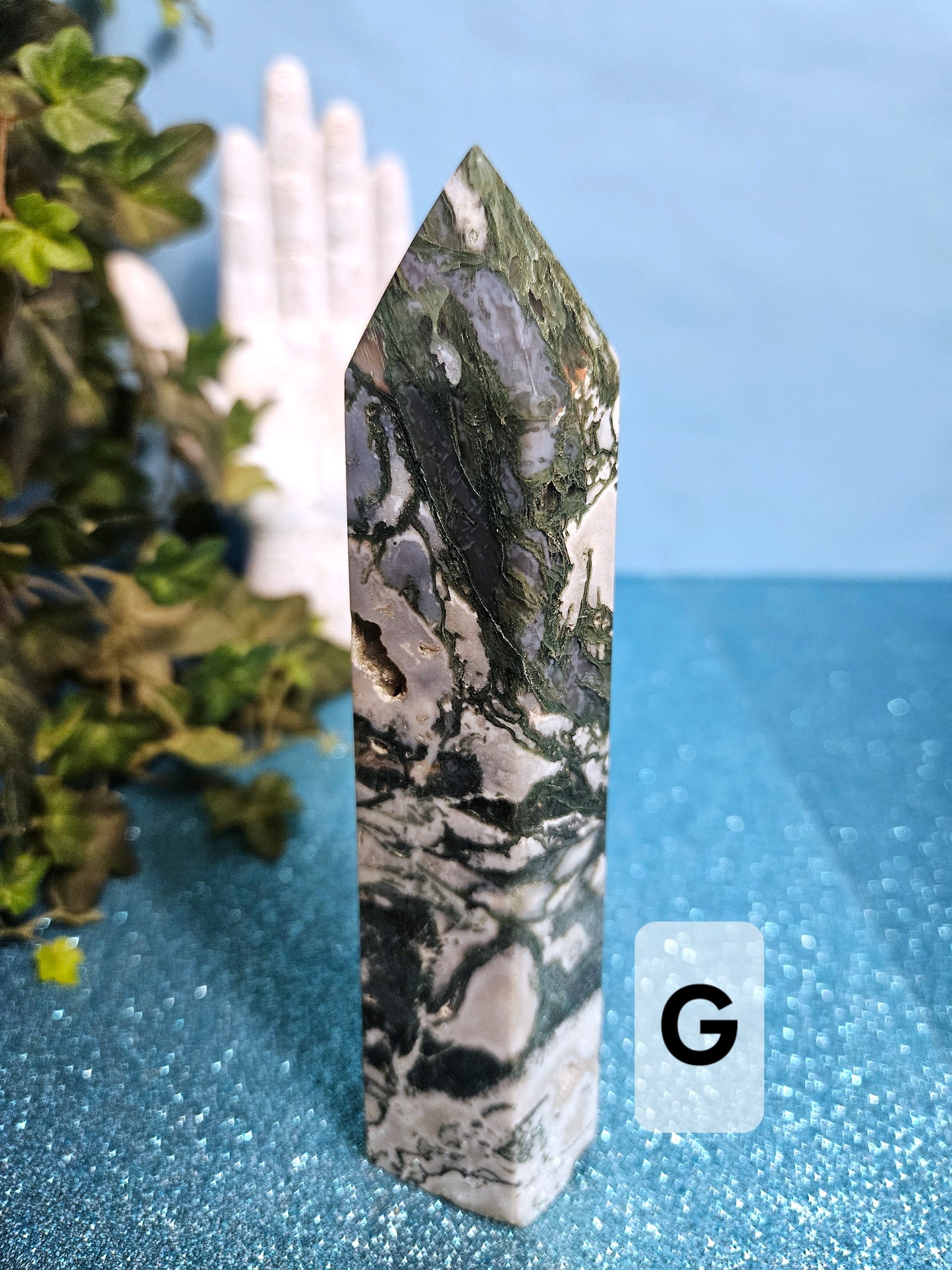 Moss Agate Towers (Small)