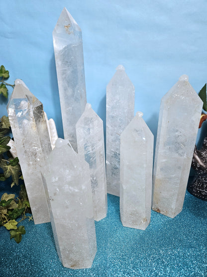 Clear Quartz Towers (Large)