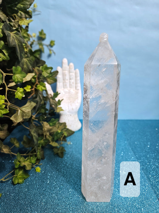 Clear Quartz Towers (Large)