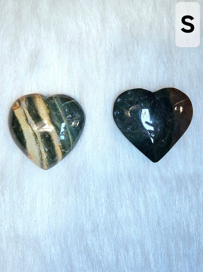 Ocean Jasper Hearts
