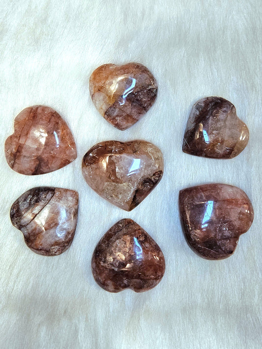 Fire Quartz Hearts