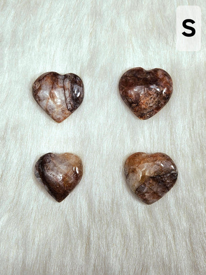 Fire Quartz Hearts