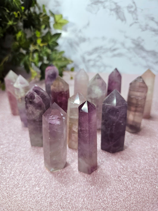Purple Fluorite Points