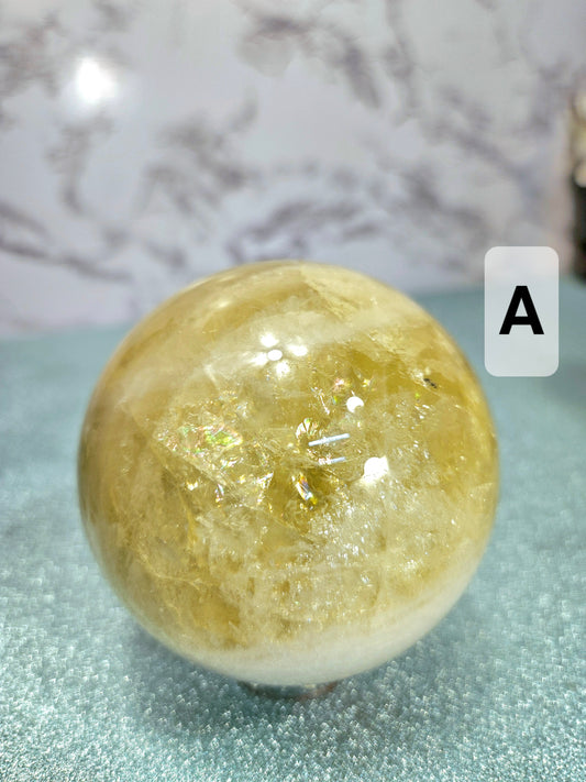 Citrine Sphere
