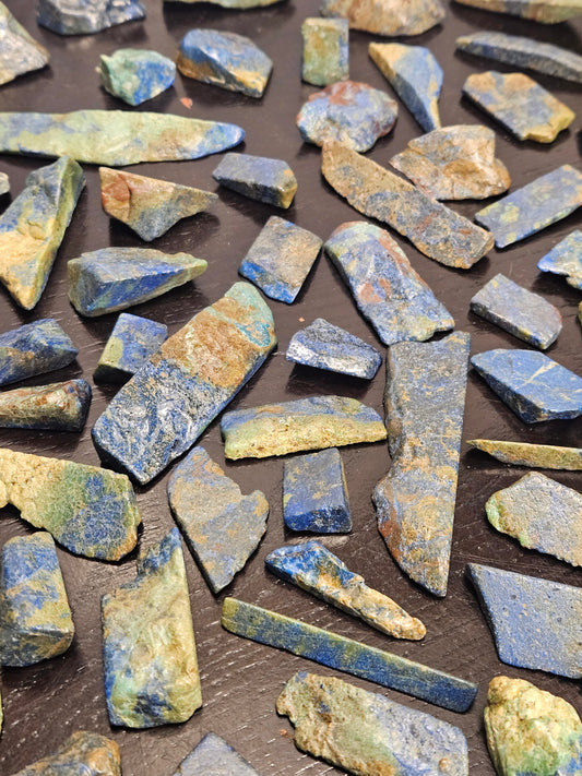 Azurite, Chrysocolla, Malachite Mini Freeforms