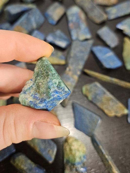 Azurite, Chrysocolla, Malachite Mini Freeforms