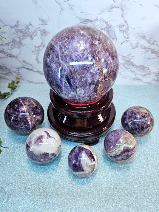 Dream Amethyst Spheres