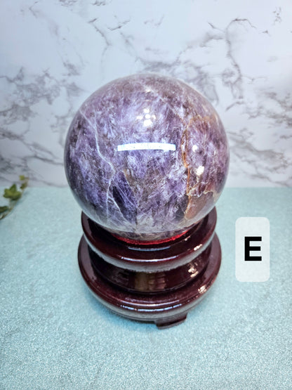 Dream Amethyst Spheres