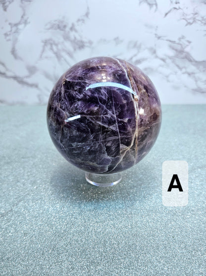 Dream Amethyst Spheres